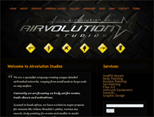 Tablet Screenshot of airvolution.co.za