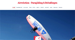 Desktop Screenshot of airvolution.ch